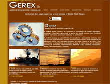 Tablet Screenshot of gerex.pt