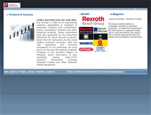 Tablet Screenshot of gerex.com.my